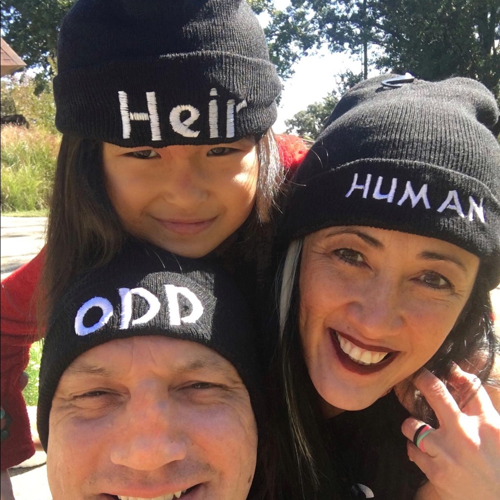Personalized beanies - black or gray